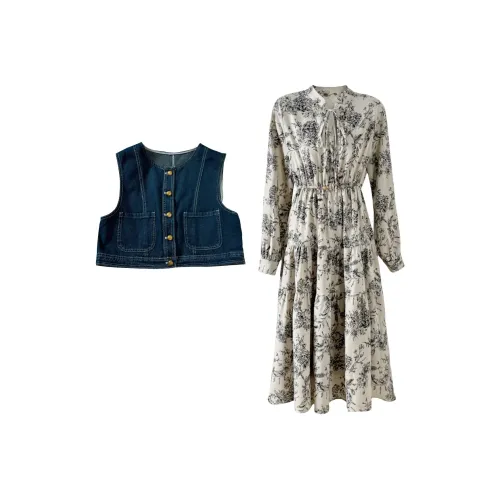 TUSHIFEI Женские комплекты с юбкой