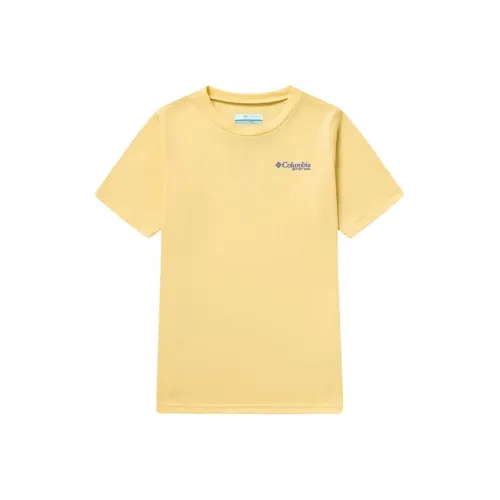 Columbia PFG Желтые Детские Рубашки