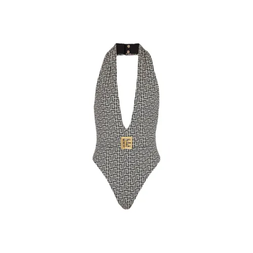 BALMAIN One-piece Swimsuit Women's Black