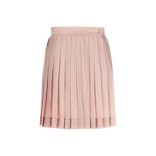 VERSACE SS25 Повседневные короткие юбки Женские Розовый