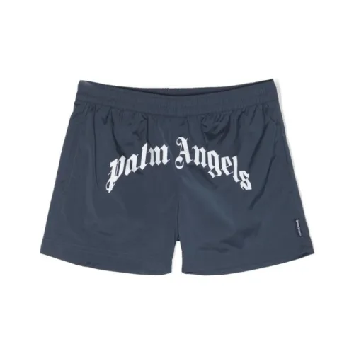 PALM ANGELS Детский купальник детский темно-синий