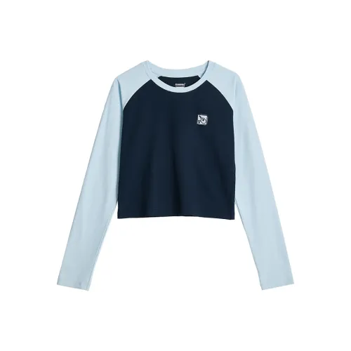 Kawasaki Бадминтон Джерси Женские Темно-синий