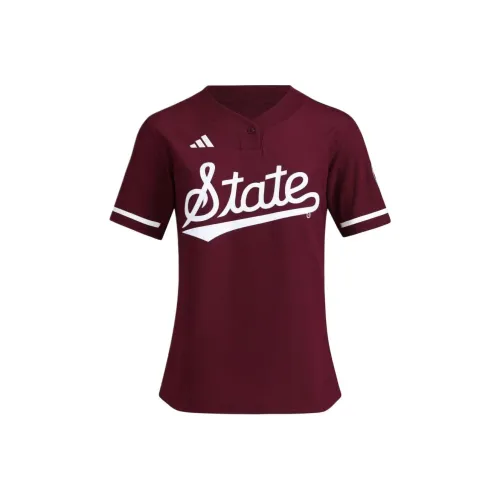 Adidas Mississippi State Футбол Джерси Женские Темно-красный