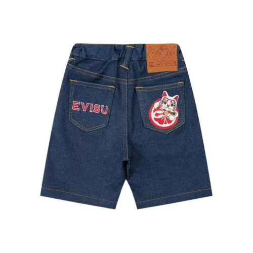 EVISU Blue Kids Short