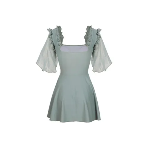 CHARM PICK Платья и юбки для плавания Женские Зеленый