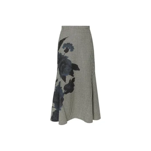 Erdem Повседневный Длинный Юбка Женские Синий