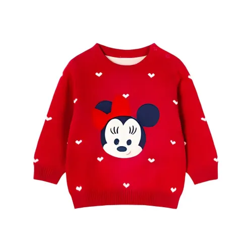 Disney Mickey Series Трикотаж Красный для детей 3-7 лет