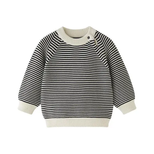 EN HENN Свитер Черно-белые полосы для детей 3-7 лет