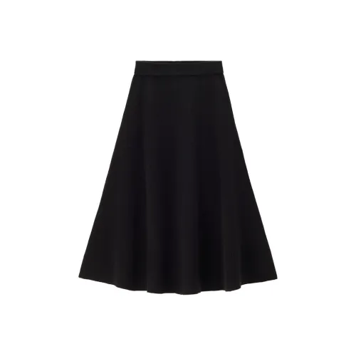 Giordano Повседневный Длинный Юбка Женские