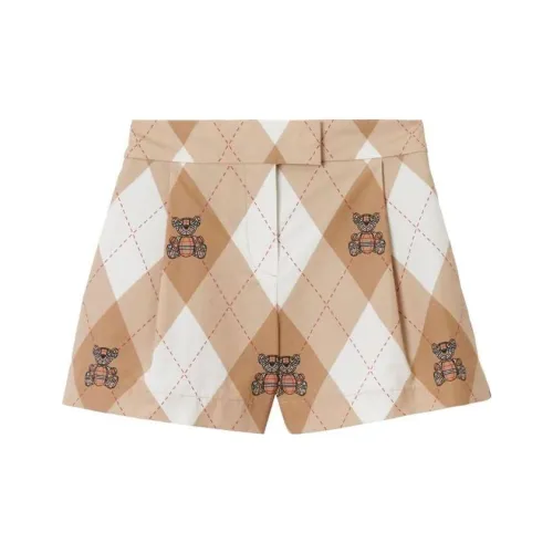 Burberry Детская одежда SS23 Шорты Детский Бежевый