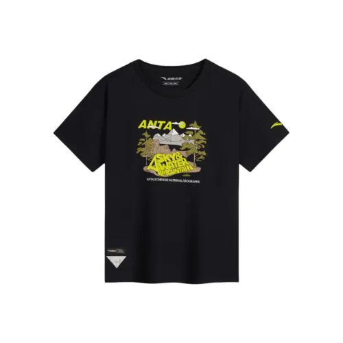 Antakids Мечтательный черный Школьный возраст T Рубашки