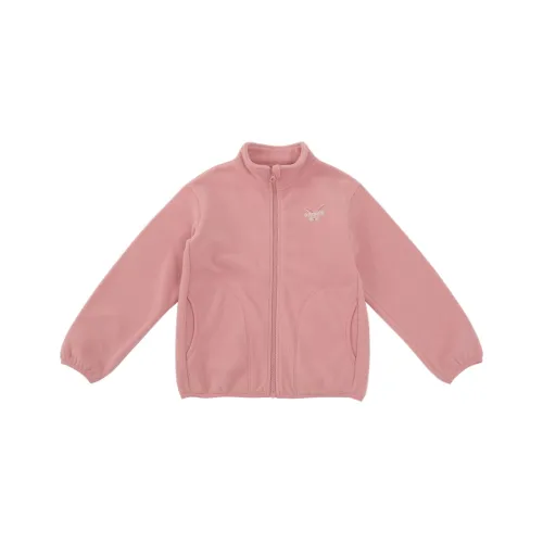 Red Bean Бархат Feel Пальто Нефритовый Розовый Подростки