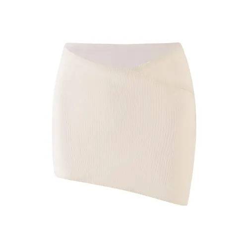 Tiger Mist COBI Юбка Повседневная Короткая Юбка Женская Белая