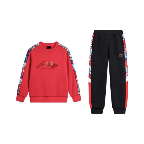 LINING YOUNG Повседневная спортивная одежда Вермильон Черный Детский