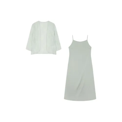 IHIMI Комплект с юбкой Женские Аква Зеленый