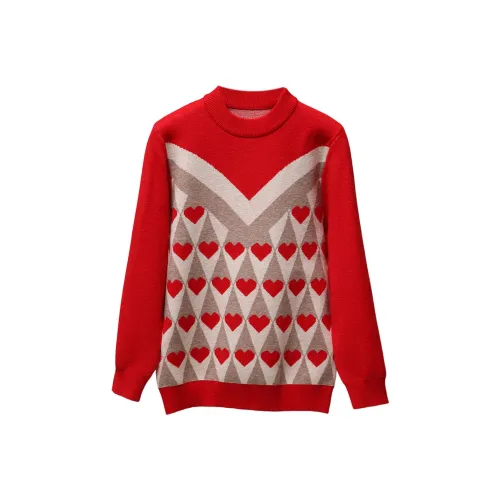 H YXIANG Трикотаж Китайский Красный Детский