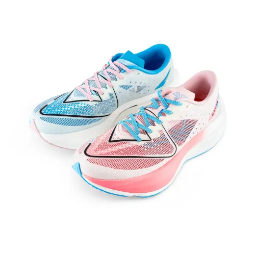 PEAK UP30 4,0 Беговые кроссовки Низкий верх Розовый Синий микс Унисекс