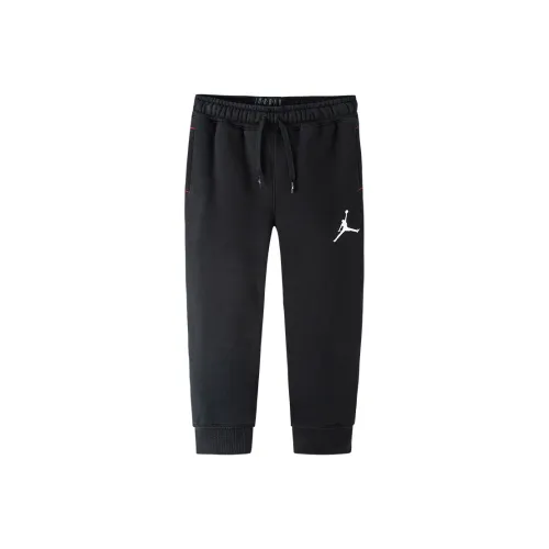 Детский Jordan Вязаные Тренировочные Штаны Черные