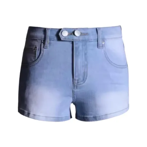 ZNZX Джинсовые шорты Женские Bubble Blue