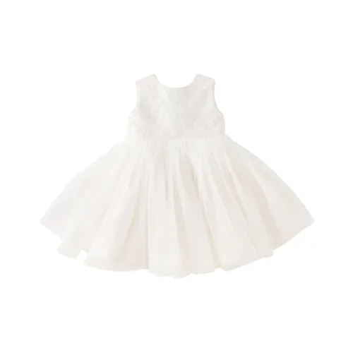 DAVE BELLA Детское платье цвет экрю бесплатный аксессуар для волос