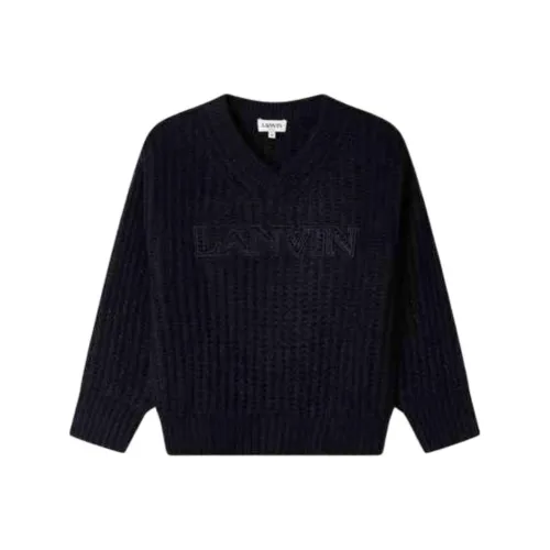 Lanvin Свитер FW24 Черный Детский