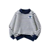 Флисовая подкладка, белый/S, сине-белый