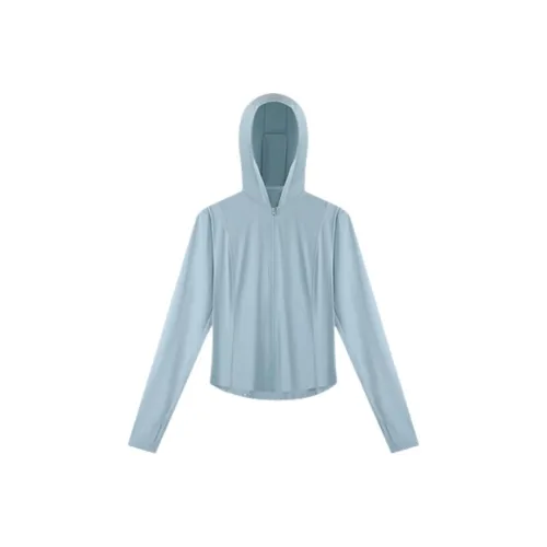 361° Дышащая Быстросохнущая Защита от UV Женская Фантастический Синий