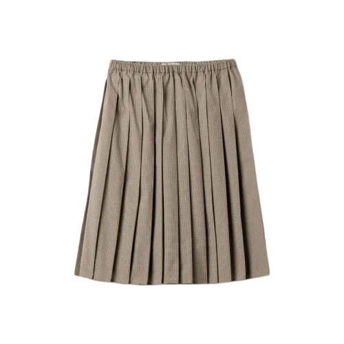 MIU MIU Повседневный Длинный Юбка Женские Хаки