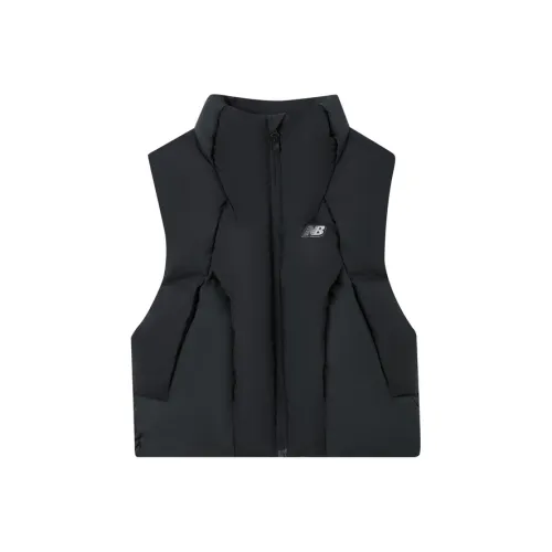 New Balance Пуховый жилет Угольно-черный для детей 3-7 лет