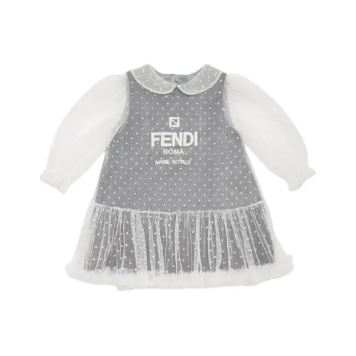 FENDI Платье Gray Infant и Toddler