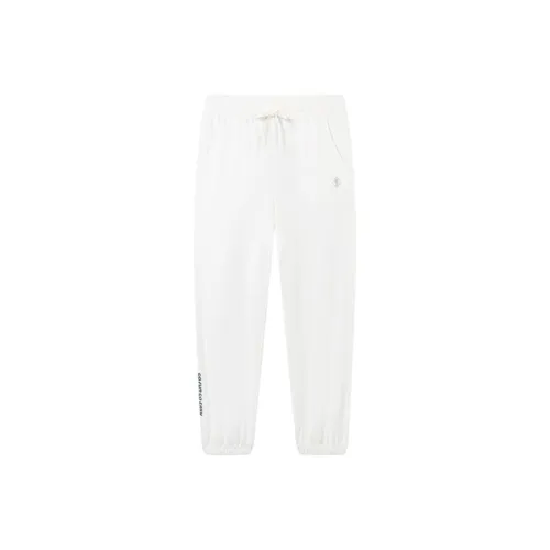 361° Вязаные тренировочные брюки женские перьевого белого цвета