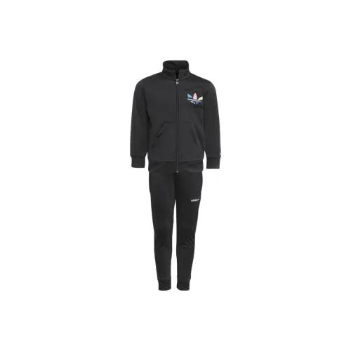Adidas Originals Повседневная Спортивная Одежда Черная Детская