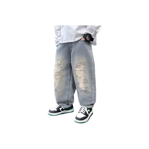 KAERFEITE Синий Kids Джинсы