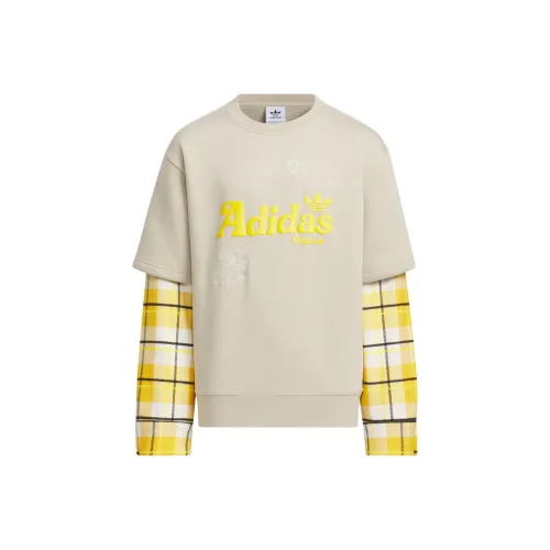 Adidas Originals Disney Collaboration Свитшот Disney Collaboration Свитшот Тауповый Желтый Подростки