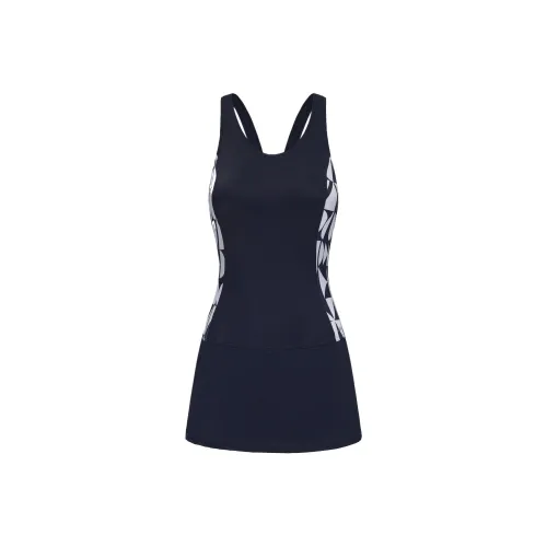 DECATHLON Платья и Юбки для плавания Женские Темно-синие
