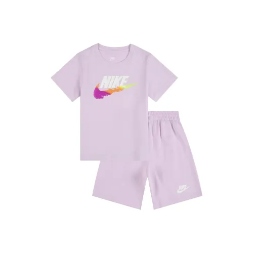 Nike Повседневная спортивная одежда 537 Розово-фиолетовый для детей 3-7 лет