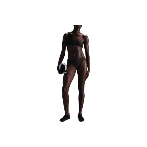 Nike Swoosh Swimwear Bikini Women's Brown