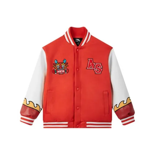 Antakids Бейсбольная куртка New national Флаг Красный Детский