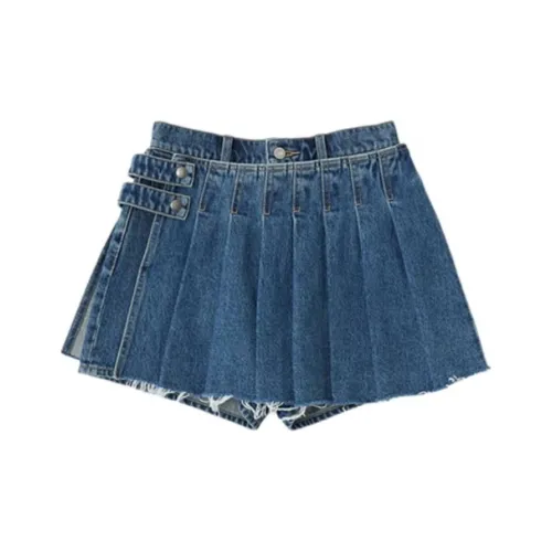 MOUSSY Синий Женские Комплекты с юбкой