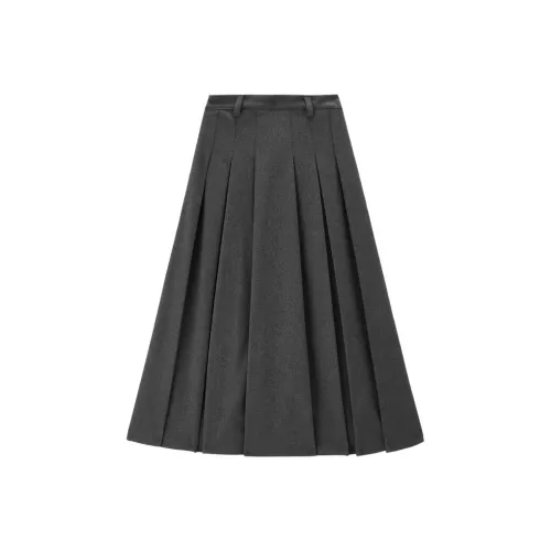Giordano Женские Повседневные Длинные Юбки