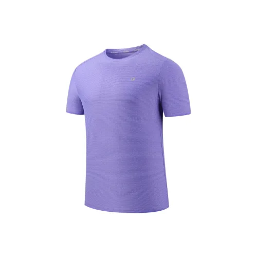 QIAODAN Feiying T-рубашка мужская пейсли фиолетовая