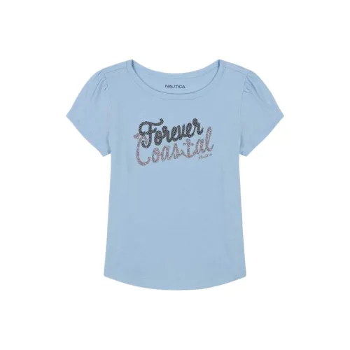 NAUTICA T-рубашка Alaska синяя для малышей и детей младшего возраста