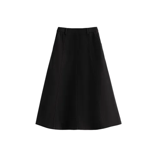 Initial Language Повседневный Длинный Юбка Женские