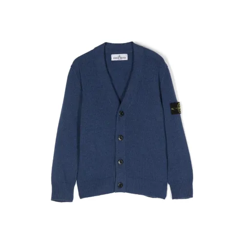 STONE ISLAND Синий Kids Свитеры