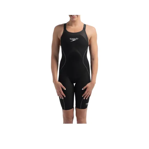 Speedo Fastskin LZR Pure Intent 2,0 Closedback Kneeskin Van Pis Купальник Женский Черный