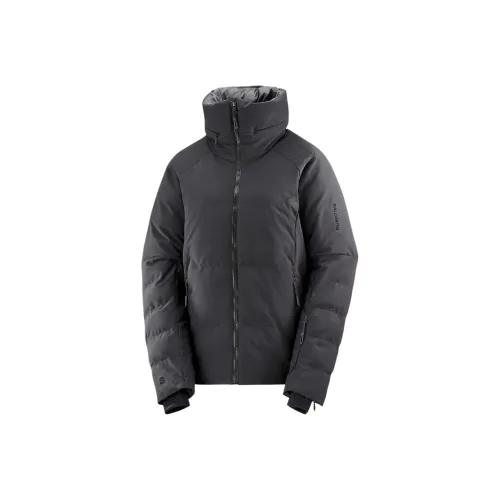 SALOMON Черная Женская лыжная куртка