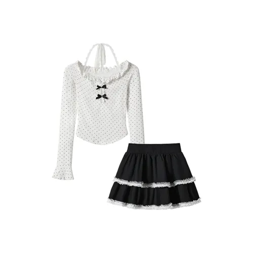 fabric pig Женские комплекты с юбкой