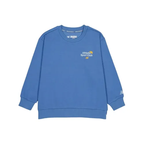 New Balance Co-Brand Толстовка Синяя Детская