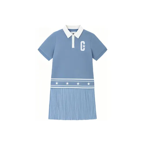 Конверс Cocoon Синий Платья для детей