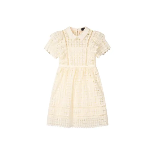 HAZZYS Детское платье цвет экрю